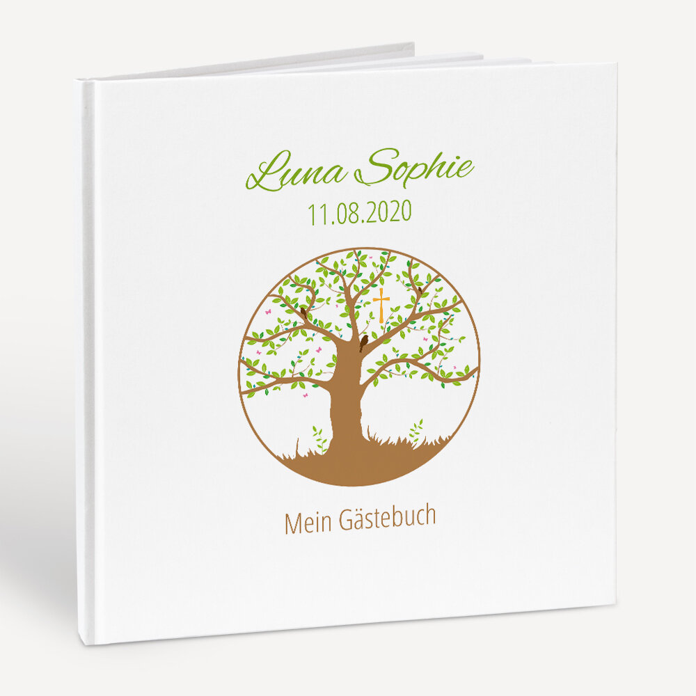 Gästebuch Taufe Baum