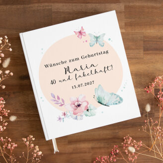 Gästebuch Schmetterlinge